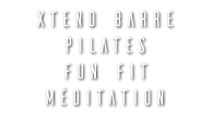 XTEND BARRE PILATES FUN FIT Méditation