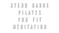 XTEND BARRE PILATES FUN FIT Méditation