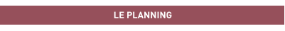 LE PLANNING